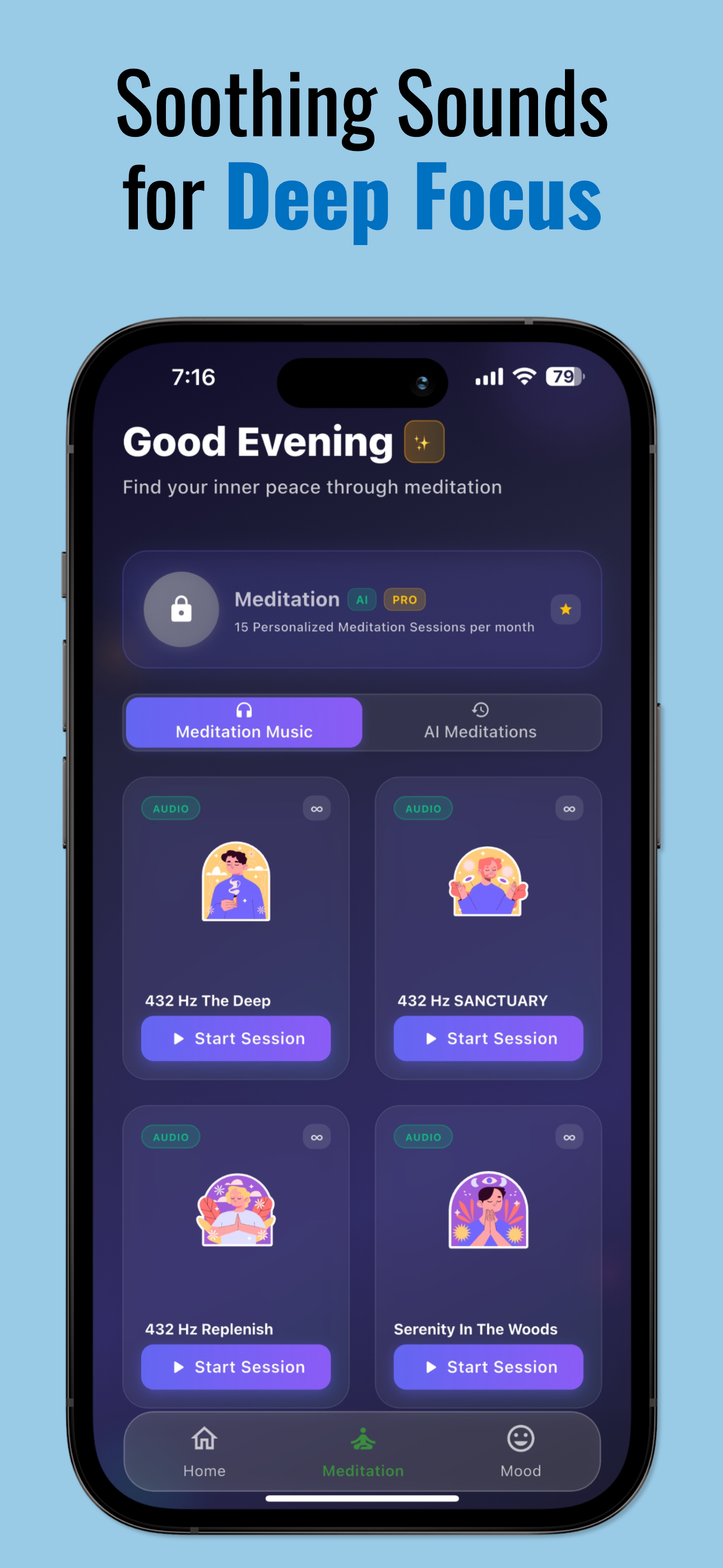 Nature Unlock app interface 5
